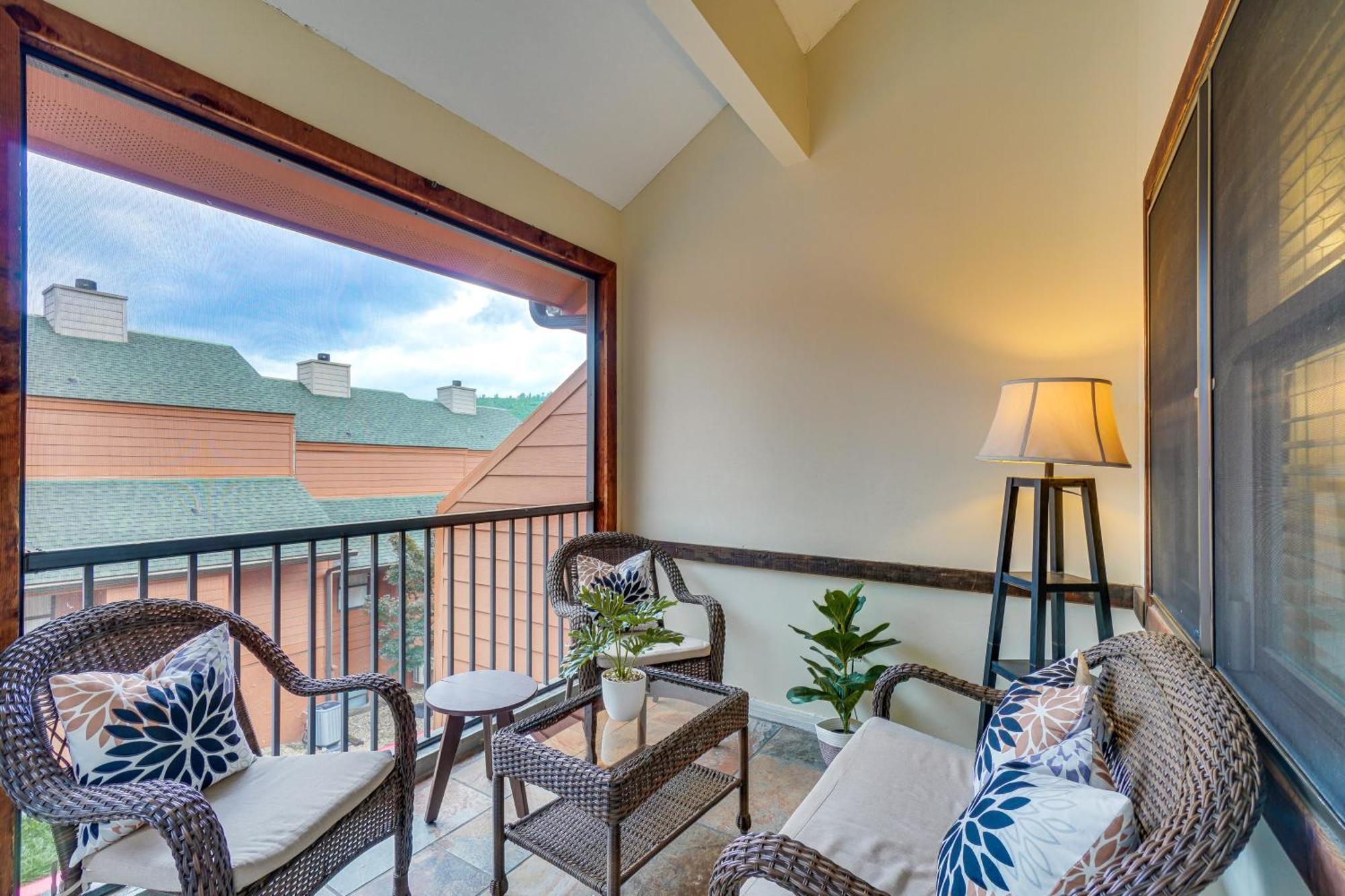 Downtown Gatlinburg Condo With Mountain-View Balcony Buitenkant foto